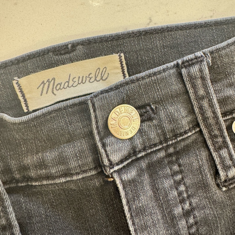 Madewell 11" High-Rise Skinny Jeans